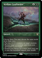 Verdant Confluence - Commander Masters - Etched Foil