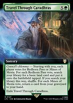 Travel Through Caradhras - Tales of Middle-earth Commander - Extended Art