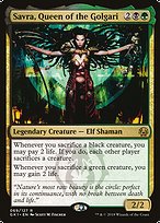 Savra, Queen of the Golgari - GRN Guild Kit