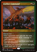 Atarka's Command - Double Masters 2022 - Etched Foil