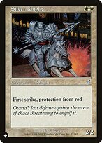 Silver Knight - The List