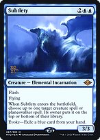 Subtlety - Modern Horizons 2 Promos - Promo Foil