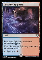 Temple of Epiphany - Outlaws of Thunder Junction Commander