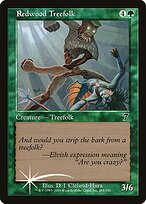 Redwood Treefolk - Seventh Edition