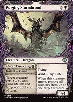 Purging Stormbrood // Absorb Essence - Tarkir: Dragonstorm - Showcase