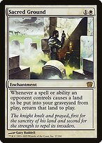 Sacred Ground - Ninth Edition - Promo Foil