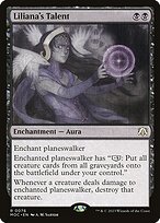 Liliana's Talent - March of the Machine Commander