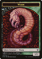 Worm - Commander 2016 Tokens