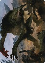 Loathsome Troll // Troll - Adventures in the Forgotten Realms Art Series - Borderless