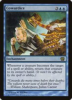 Cowardice - Eighth Edition - Promo Foil