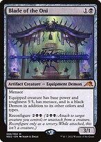 Blade of the Oni - Kamigawa: Neon Dynasty Promos