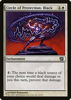 Circle of Protection: Black - Eighth Edition - Promo Foil