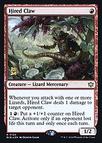 Hired Claw - Bloomburrow Promos - Promo Foil