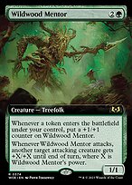 Wildwood Mentor - Wilds of Eldraine - Extended Art