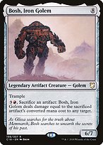 Bosh, Iron Golem - Commander 2018