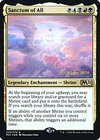 Sanctum of All - Core Set 2021 Promos - Promo Foil