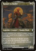 Rasaad yn Bashir - Commander Legends: Battle for Baldur's Gate - Etched Foil
