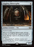 Giggling Skitterspike - Duskmourn: House of Horror Commander