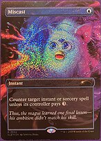 Miscast - Secret Lair Drop - Confetti Foil, Borderless