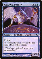 Aven Windreader - Tenth Edition - Promo Foil