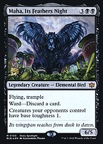 Maha, Its Feathers Night - Bloomburrow Promos - Promo Foil