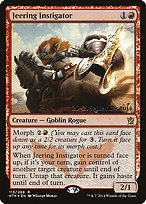 Jeering Instigator - Khans of Tarkir Promos - Promo Foil