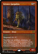 Greater Gargadon - Double Masters 2022 - Etched Foil