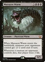 Massacre Wurm - March of the Machine Commander