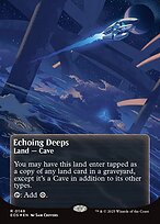 Echoing Deeps - Edge of Eternities: Stellar Sights - Galaxy Foil, Borderless