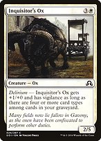 Inquisitor's Ox - Shadows over Innistrad