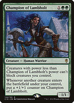 Champion of Lambholt - Commander 2016