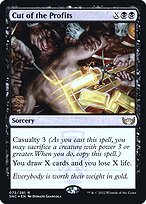 Cut of the Profits - Streets of New Capenna Promos - Promo Foil