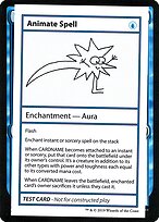 Animate Spell - Mystery Booster Playtest Cards 2021