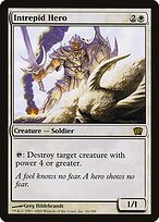 Intrepid Hero - Eighth Edition - Promo Foil