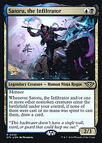 Satoru, the Infiltrator - Outlaws of Thunder Junction Promos - Promo Foil