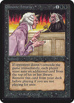 Demonic Attorney - Limited Edition Alpha