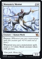 Monastery Mentor - March of the Machine Promos - Promo Foil