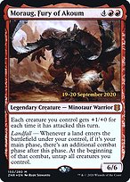 Moraug, Fury of Akoum - Zendikar Rising Promos - Promo Foil