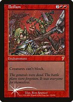 Bedlam - Seventh Edition - Promo Foil