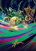 Thundering Broodwagon - Aetherdrift Art Series - Borderless