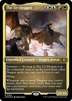 The Ur-Dragon - Commander Masters - Etched Foil