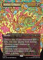 Molten Collapse - Secret Lair Drop - Borderless