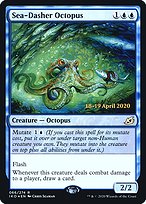 Sea-Dasher Octopus - Ikoria: Lair of Behemoths Promos