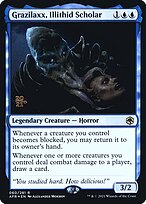 Grazilaxx, Illithid Scholar - Adventures in the Forgotten Realms Promos - Promo Foil