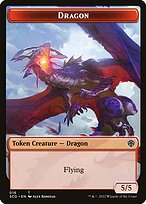 Dragon - Starter Commander Decks Tokens