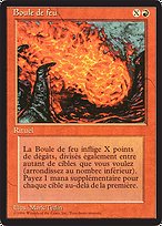 Boule de feu (Fireball) - Foreign Black Border