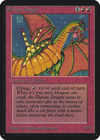 Shivan Dragon - Limited Edition Alpha