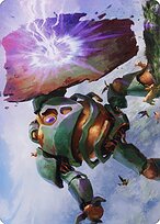 Walking Bulwark - Dominaria United Art Series - Borderless