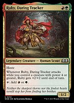 Ruby, Daring Tracker - Wilds of Eldraine