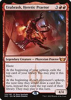 Urabrask, Heretic Praetor - Streets of New Capenna Promos